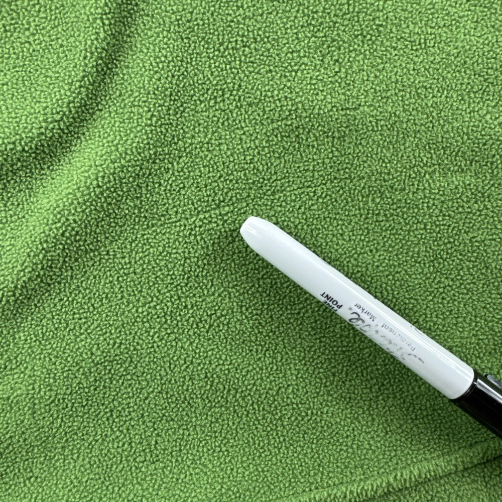 Eddie Bauer Polartec Pullover Men L Green 1/4 Zip Sweatshirt Sweater Preppy READ - Picture 7 of 13
